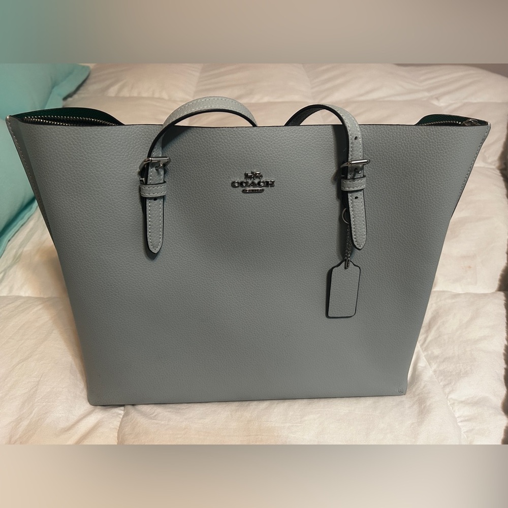 Coach Gray Tote Bag